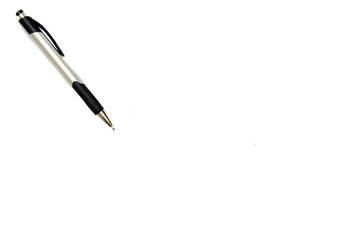 Isolated Pen Over White Background