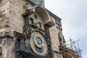 Astronomical clock, or Prague orloj, a medieval astronomical clock located in Prague, the capital city of the Czech Republic.