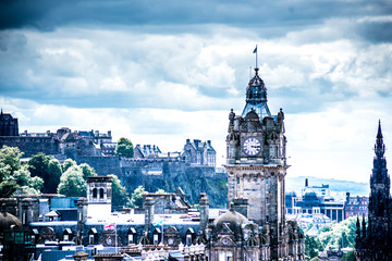 Obraz premium Edinburgh city centre