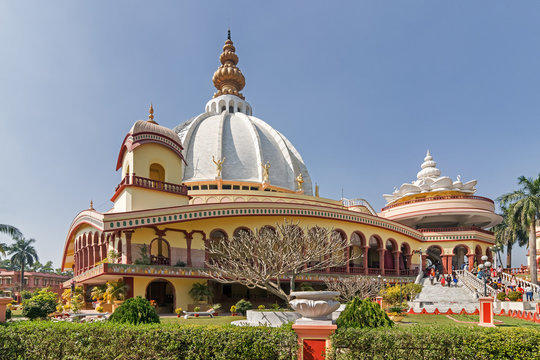Mayapur temple , ISKON headquarter.