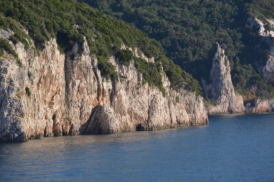 Beautiful ocean near Brestova