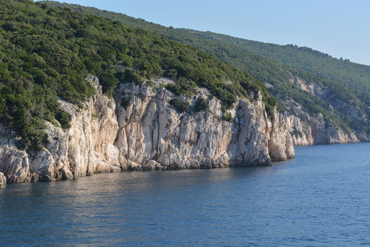 Beautiful ocean near Brestova