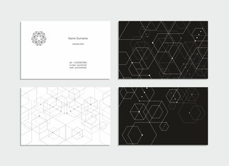 Business card, corporate identity.