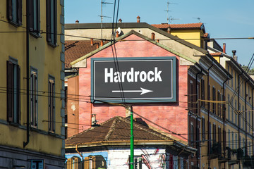 Schild 215 - Hardrock