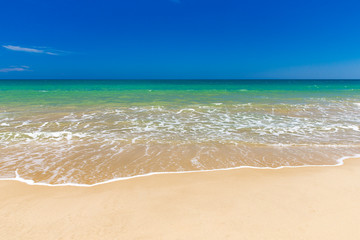 beach and tropical sea