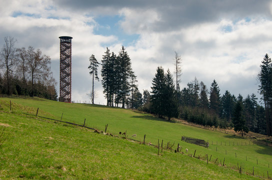 Watching tower Vartovna / Vsetin / Czech Republic