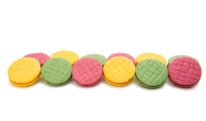 Macaroons isolated