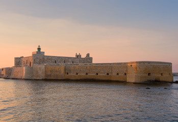 Fortress Maniace in Syracuse Sicily