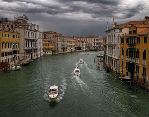 Bad weather in Venice