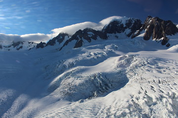 Fototapeta na wymiar Gletscher-Neuseeland