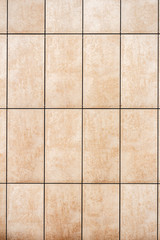 Light beige tile wall texture background