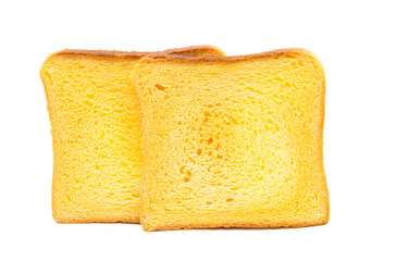 Sandwich bread slide isolated
