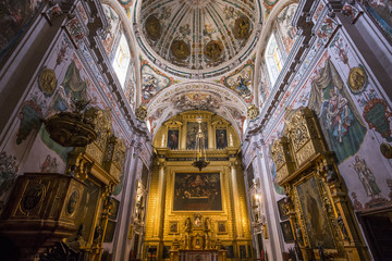 Obraz premium Hospital de los venerables church, Seville, Andalusia, spain