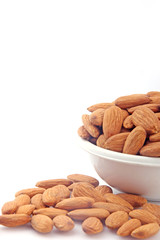 Almond in bowl
