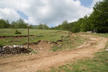 Sentiero al Monte Faiatella, Parco Nazionale del Cilento e Vallo di Diano, primavera 