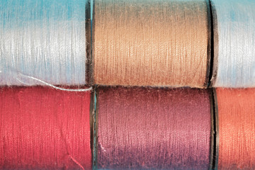 Thread spool / Close up of thread spool.