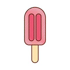 Delicious frozen palette icon vector illustration design