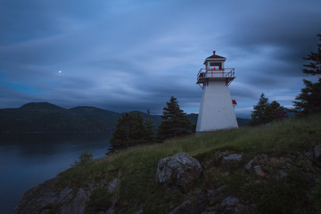 Twilight,  Woody Point, Gros Morne National Park, Newfoundland & Labrador