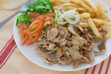 assiette kebab