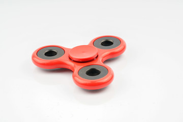Fidget spinner with autistic therapy concept
