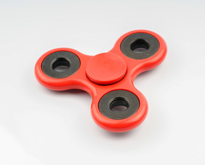 Fidget spinner with autistic therapy concept