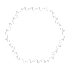 Elegant Victorian with Hexagonal shape frame vector illustration design