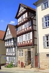 Obraz premium Fachwerkgebäude in Spangenberg