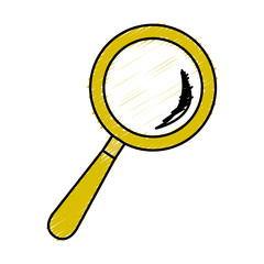 search magnifying glass icon vector illustration design