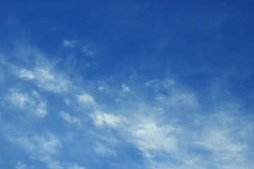 blue sky with clouds