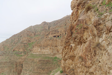 View the Mount of Temptation in Jericho.