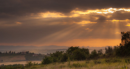 Tuscany Sunset