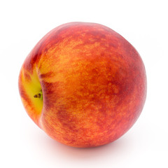 Peach. Fruit with isolated on white background.