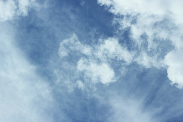 sky with clouds