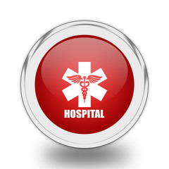 Fototapeta premium Hospital icon