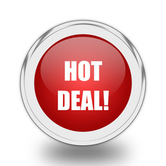 Hot deal icon.