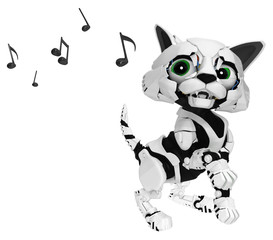 Robotic Kitten, Music Listen