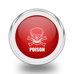 Poison skull icon.