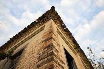 Old house in ruins