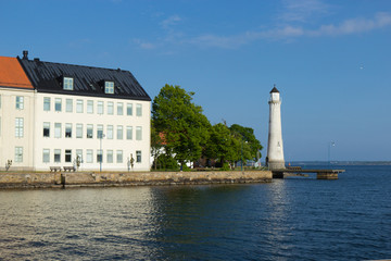 lighthouse in Karlskrona, Sweden