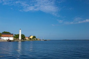 lighthouse in Karlskrona, Sweden