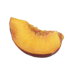 slice of peach