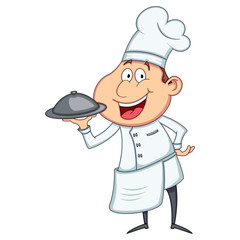 Cute Chef cartoon