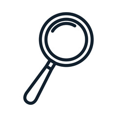 search magnifying glass icon vector illustration design