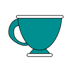 tea cup vector illustration