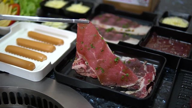 meat and beef for Bar B Que