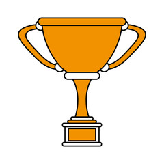 trophy vector illustration