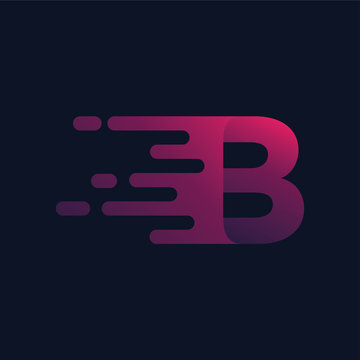 B Letter Logo Template Design Vector, Emblem, Design Concept, Creative Symbol, Icon