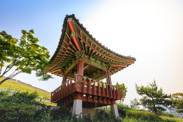 Obraz premium Dongdaemun Seonggwak Park in Dongdaemun district on Jun 18, 2017 in Seoul city, South Korea