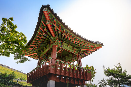 Dongdaemun Seonggwak Park in Dongdaemun district on Jun 18, 2017 in Seoul city, South Korea