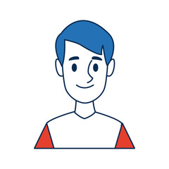 portrait man young character person avatar